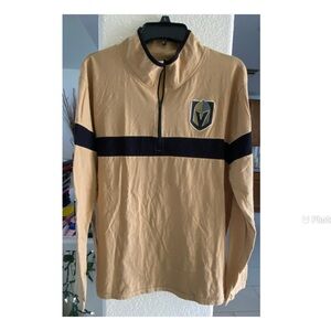 Golden Knights Tan and Black Quarter-Zip Pullover , Brand New but no tags,  XL